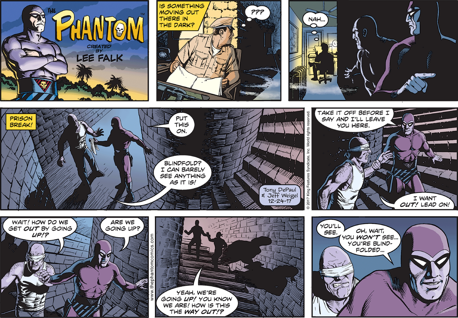 The Phantom Comic Strip 2017-12-24 | Comics Kingdom