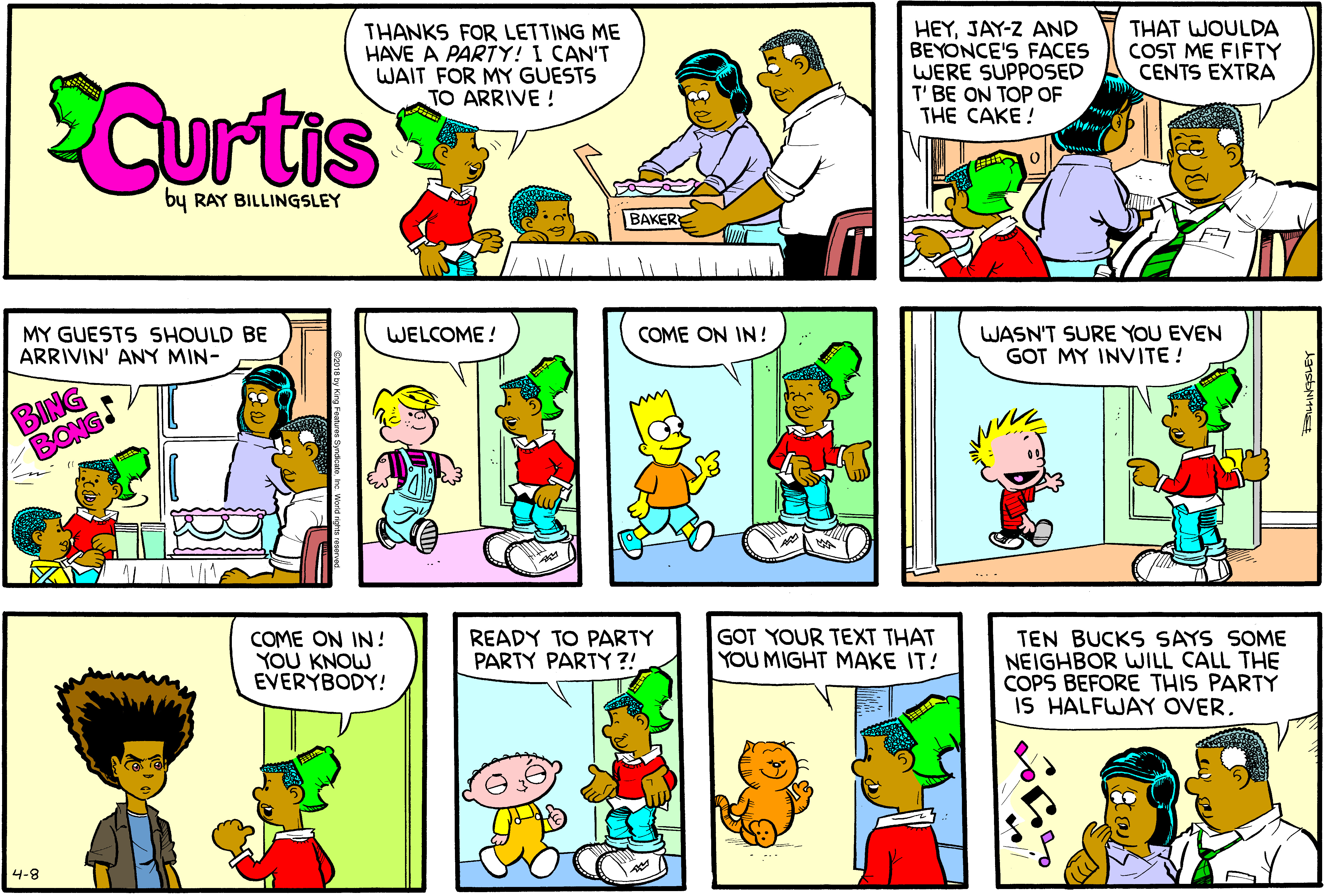 Curtis Comic Strip 2018-04-08 | Comics Kingdom