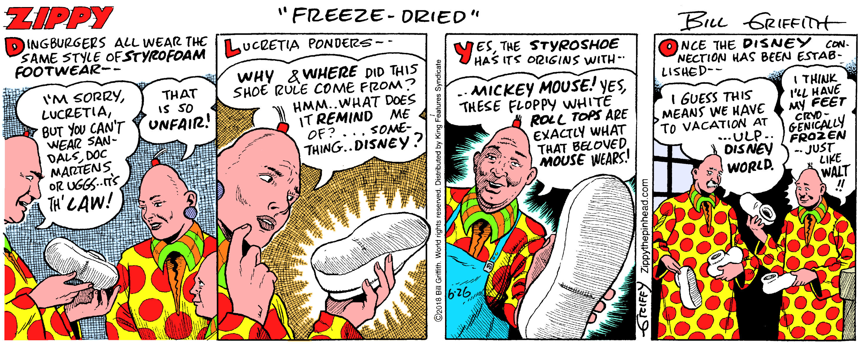Zippy Insect Zippy The Pinhead Comic Strip 2018-06-26 | Comics Kingdom