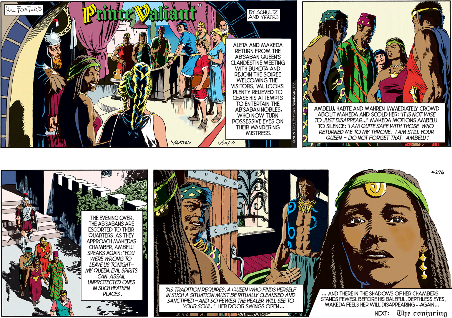 Prince Valiant Comic Strip 2019-01-20 | Comics Kingdom
