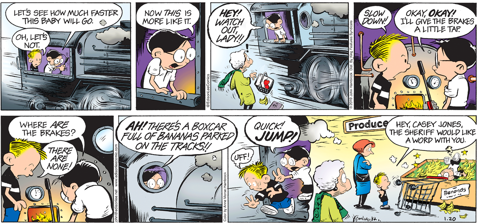 The Brilliant Mind Of Edison Lee Comic Strip 2019-01-20 | Comics Kingdom