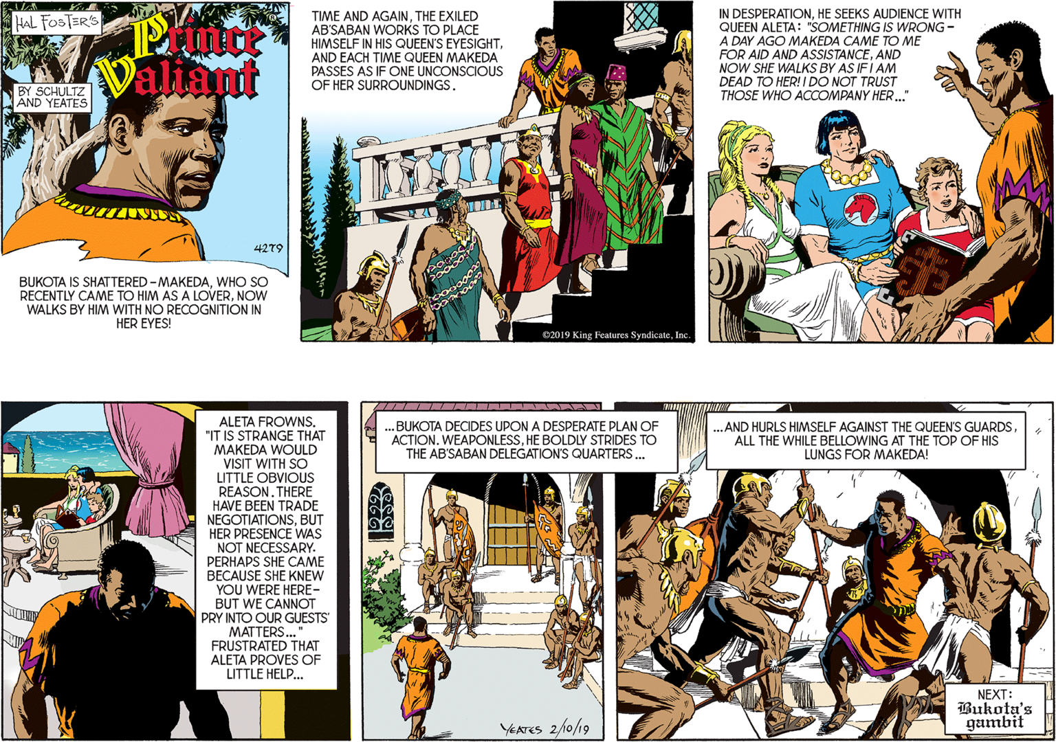 Prince Valiant Comic Strip 2019-02-10 | Comics Kingdom
