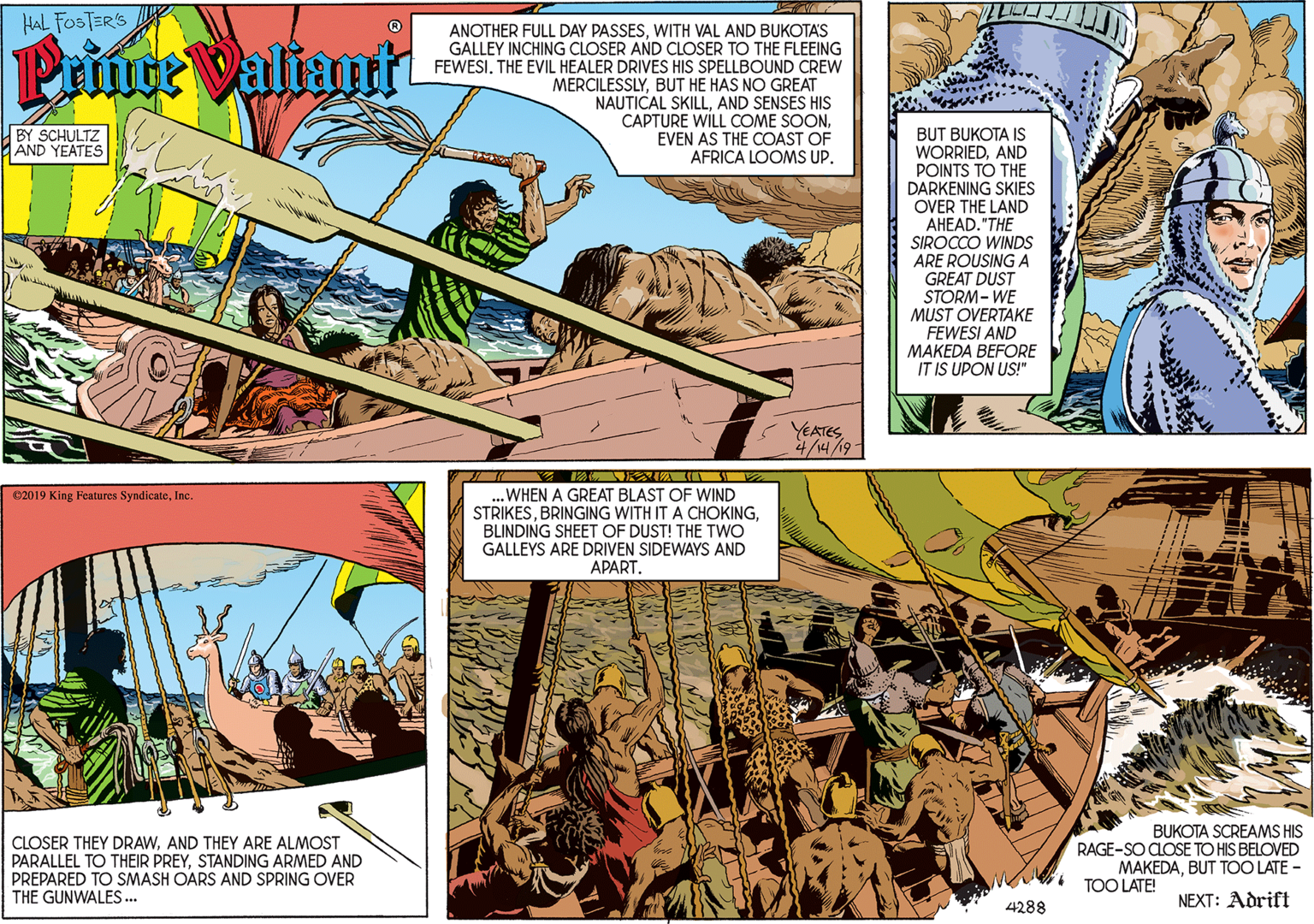 Prince Valiant Comic Strip 2019-04-14 | Comics Kingdom