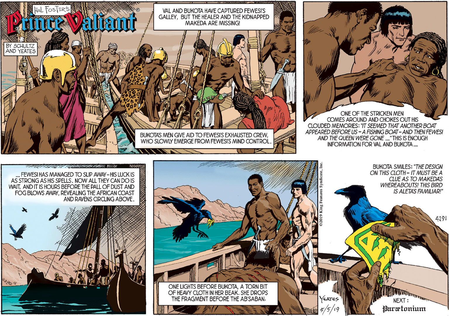 Prince Valiant Comic Strip 2019-05-05 | Comics Kingdom