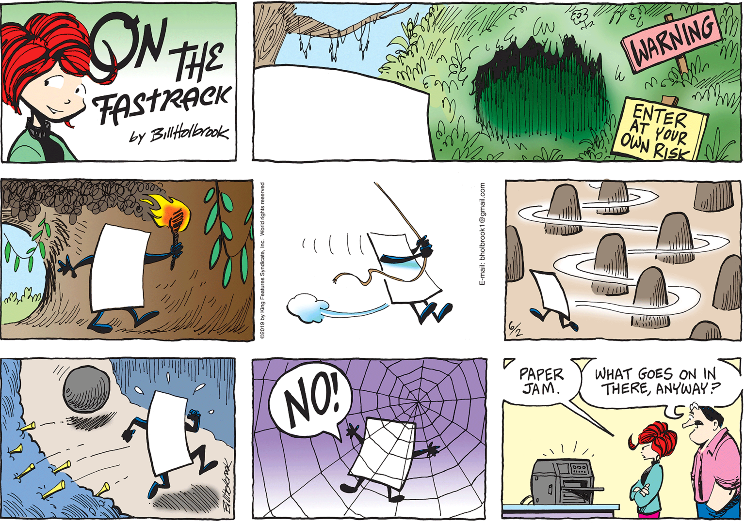 On The Fastrack Comic Strip 2019-06-02 | Comics Kingdom