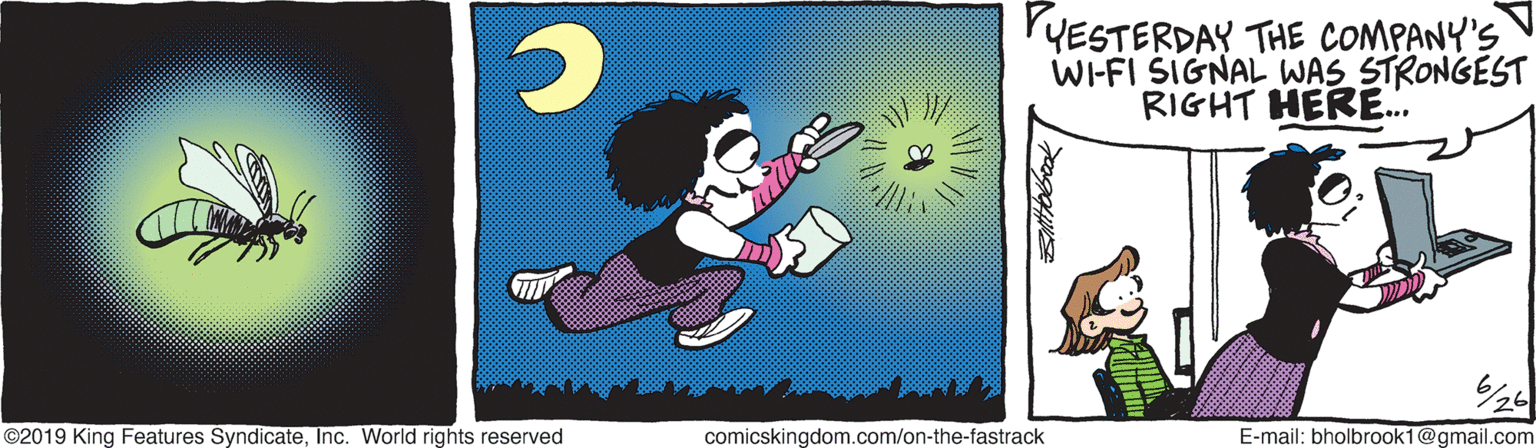 On The Fastrack Comic Strip 2019-06-26 | Comics Kingdom