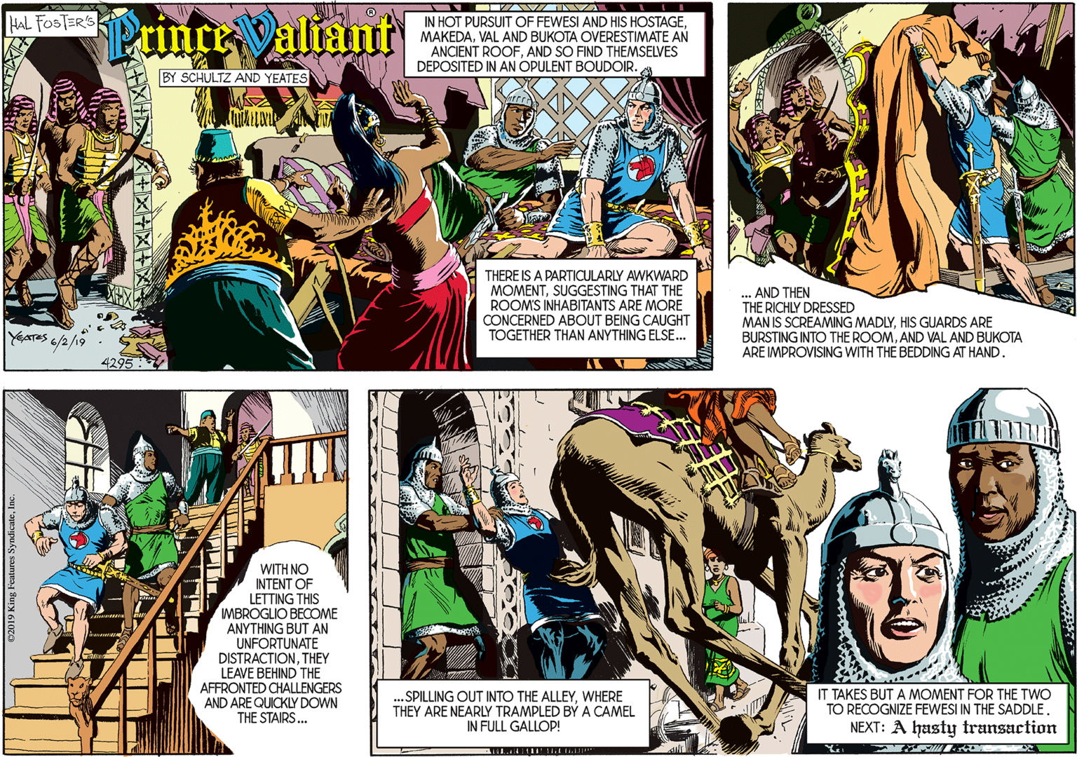 Prince Valiant Comic Strip 2019-06-02 | Comics Kingdom