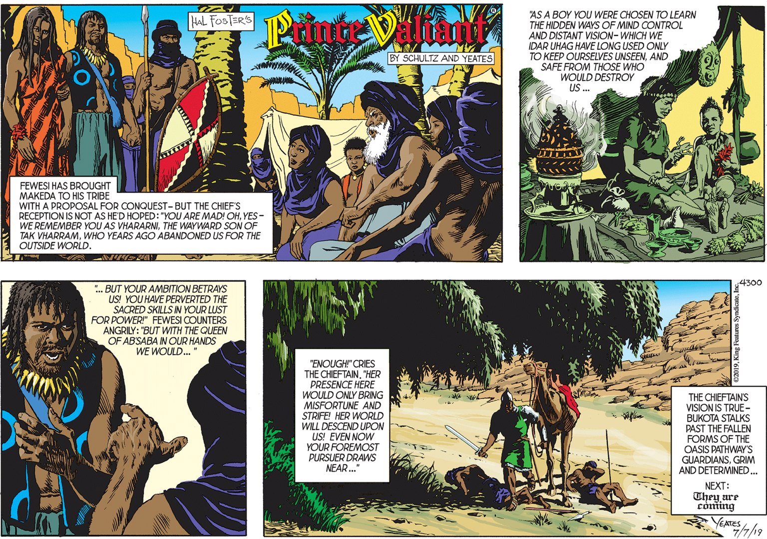 Prince Valiant Comic Strip 2019-07-07 | Comics Kingdom