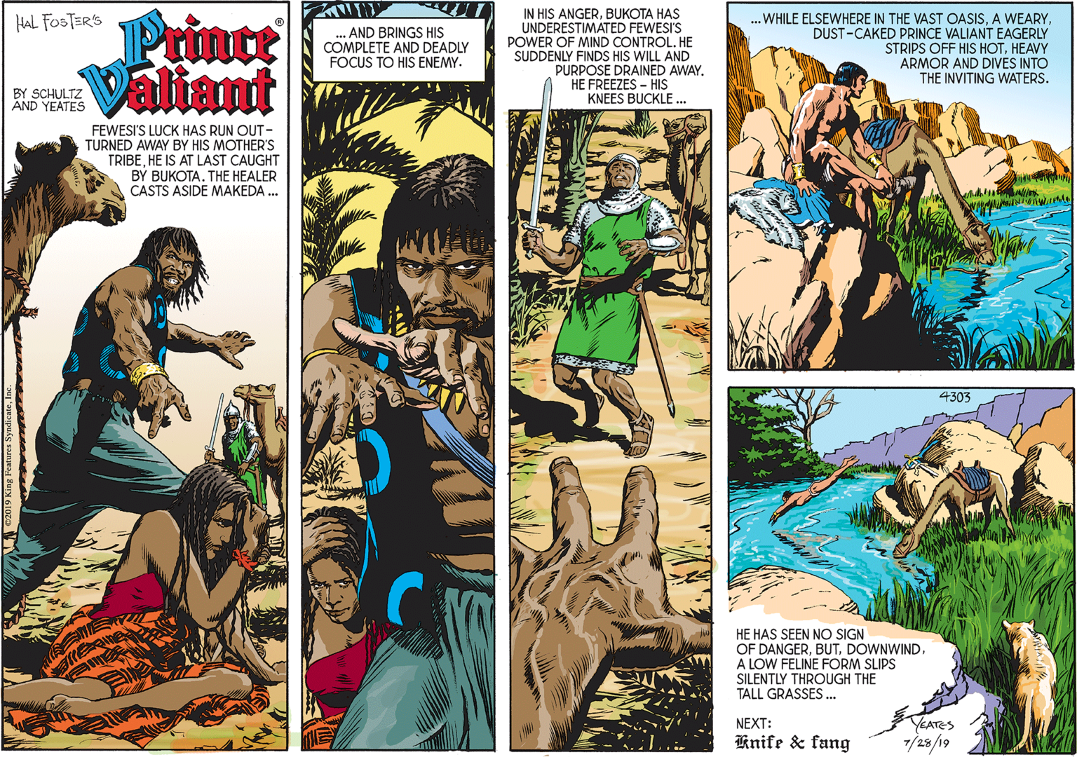 Prince Valiant Comic Strip 2019-07-28 | Comics Kingdom