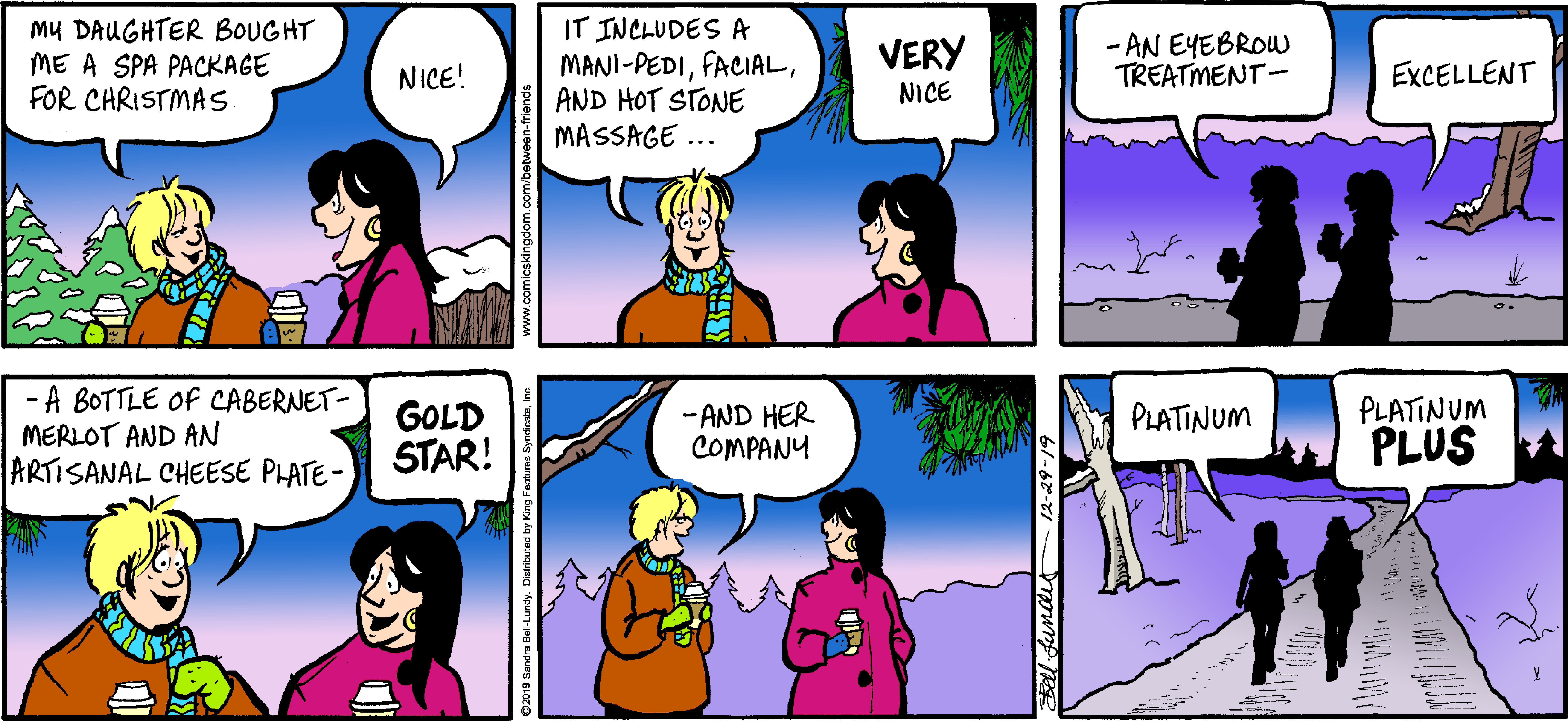 Between Friends Comic Strip 2019-12-29 | Comics Kingdom