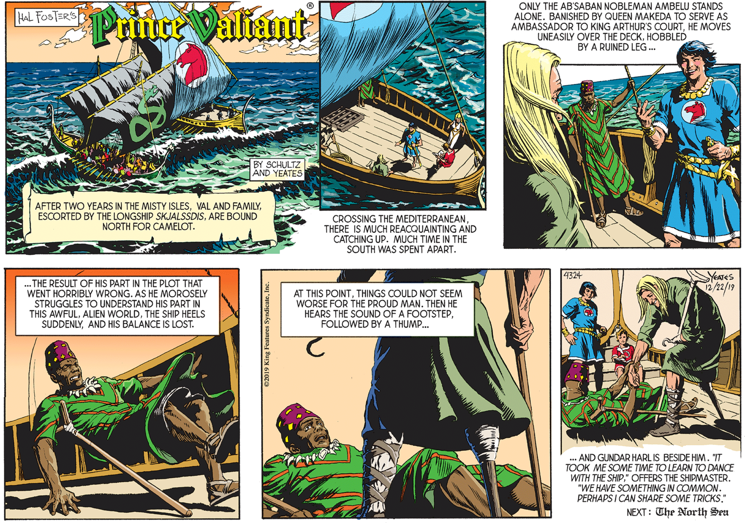 Prince Valiant Comic Strip 2019-12-22 | Comics Kingdom