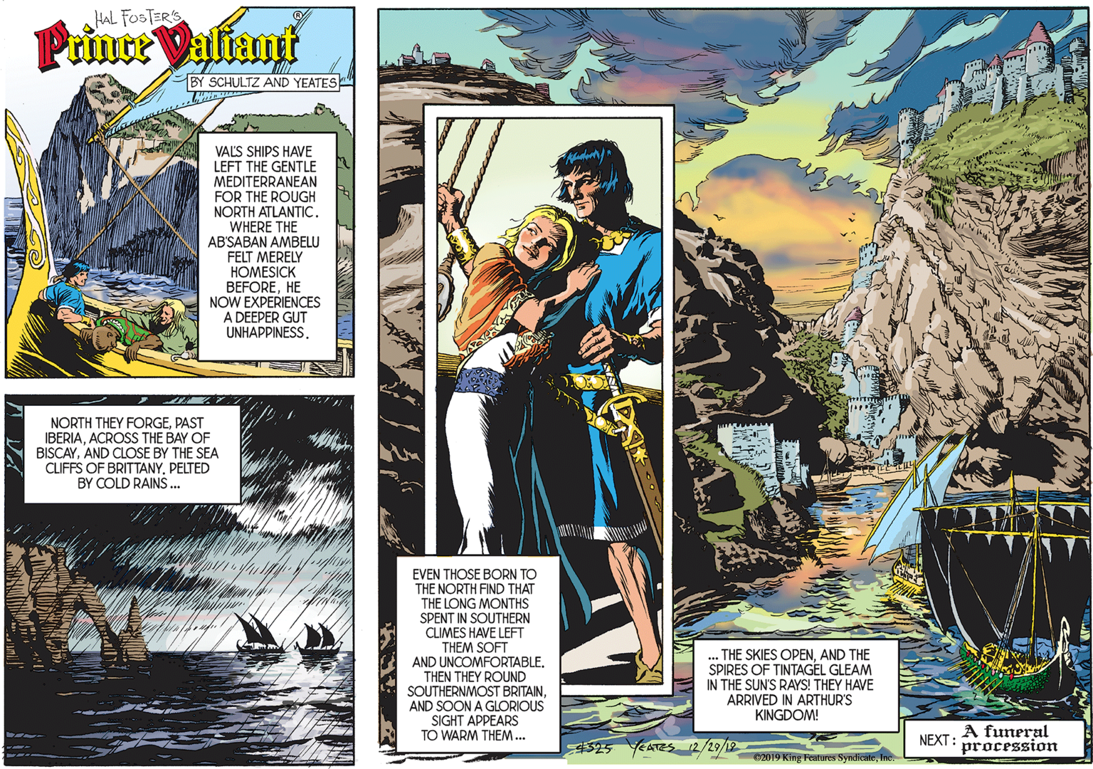 Prince Valiant Comic Strip 2019-12-29 | Comics Kingdom