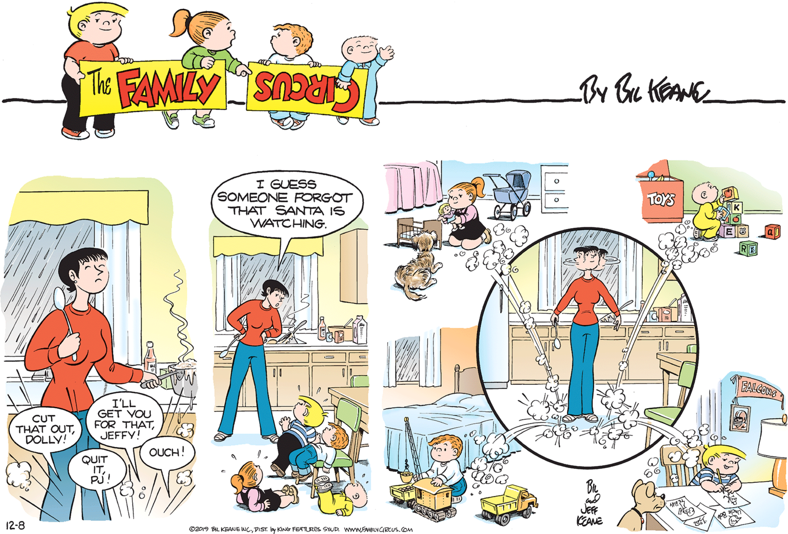 The Family Circus Comic Strip 2019-12-08 | Comics Kingdom