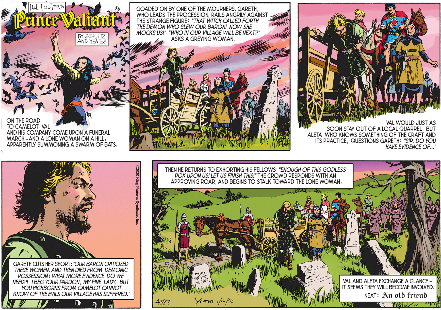 Prince Valiant Comic Strip 2020-01-12 | Comics Kingdom
