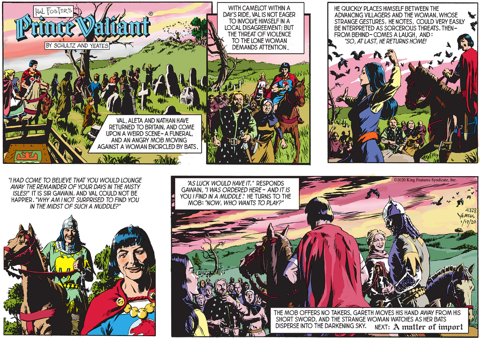 Prince Valiant Comic Strip 2020-01-19 | Comics Kingdom