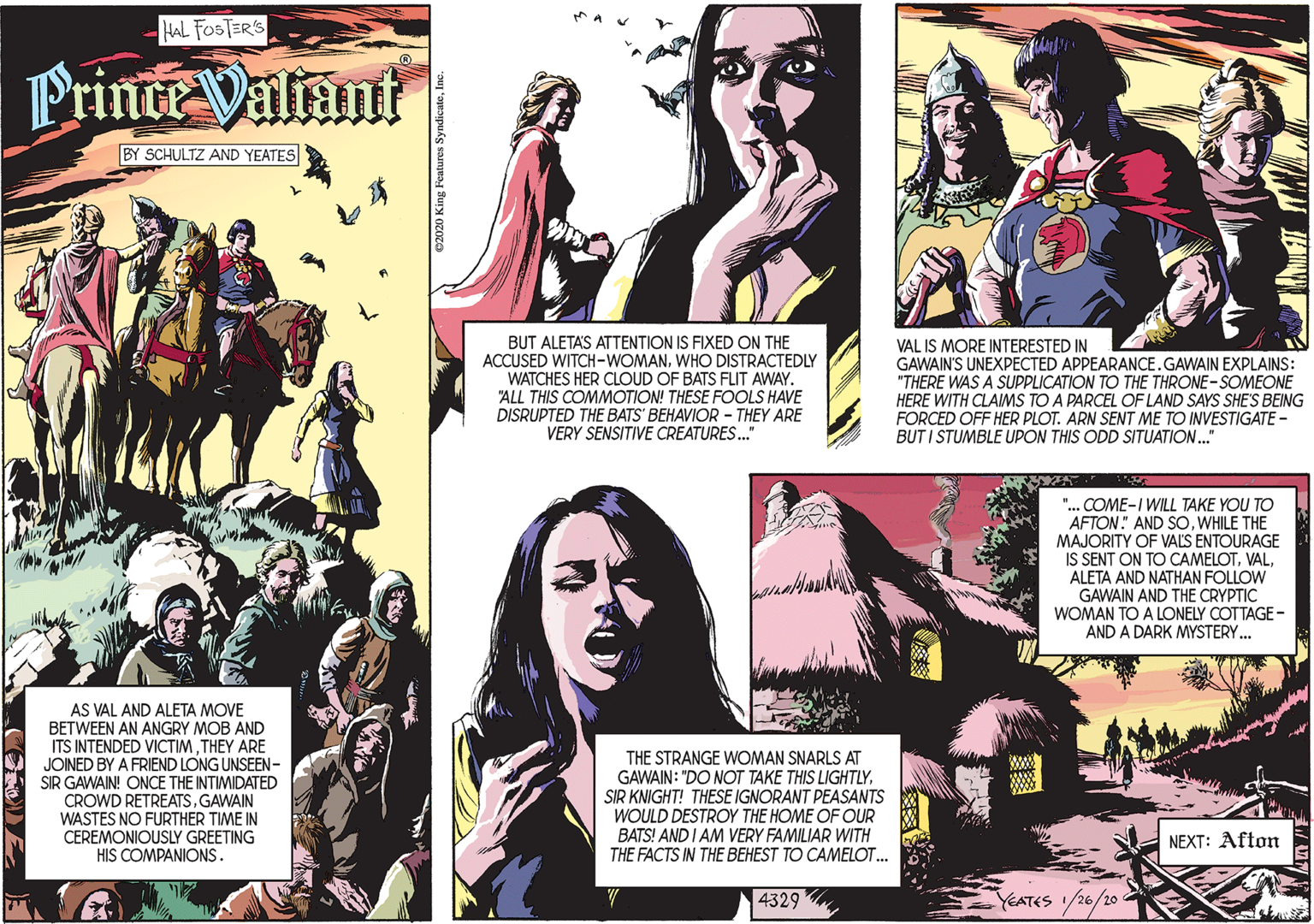 Prince Valiant Comic Strip 2020-01-26 | Comics Kingdom
