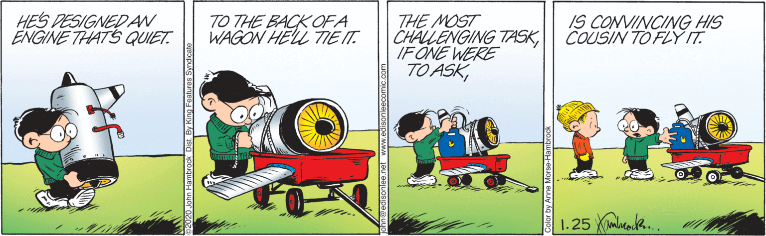 The Brilliant Mind Of Edison Lee Comic Strip 2020-01-25 | Comics Kingdom