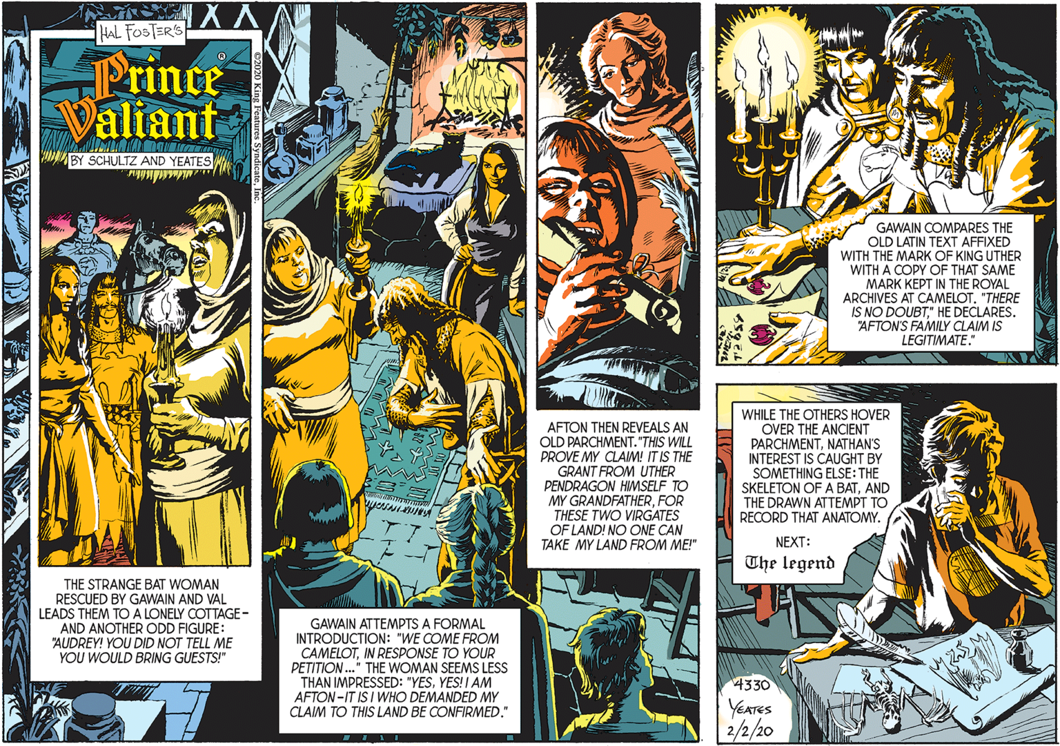 Prince Valiant Comic Strip 2020-02-02 | Comics Kingdom