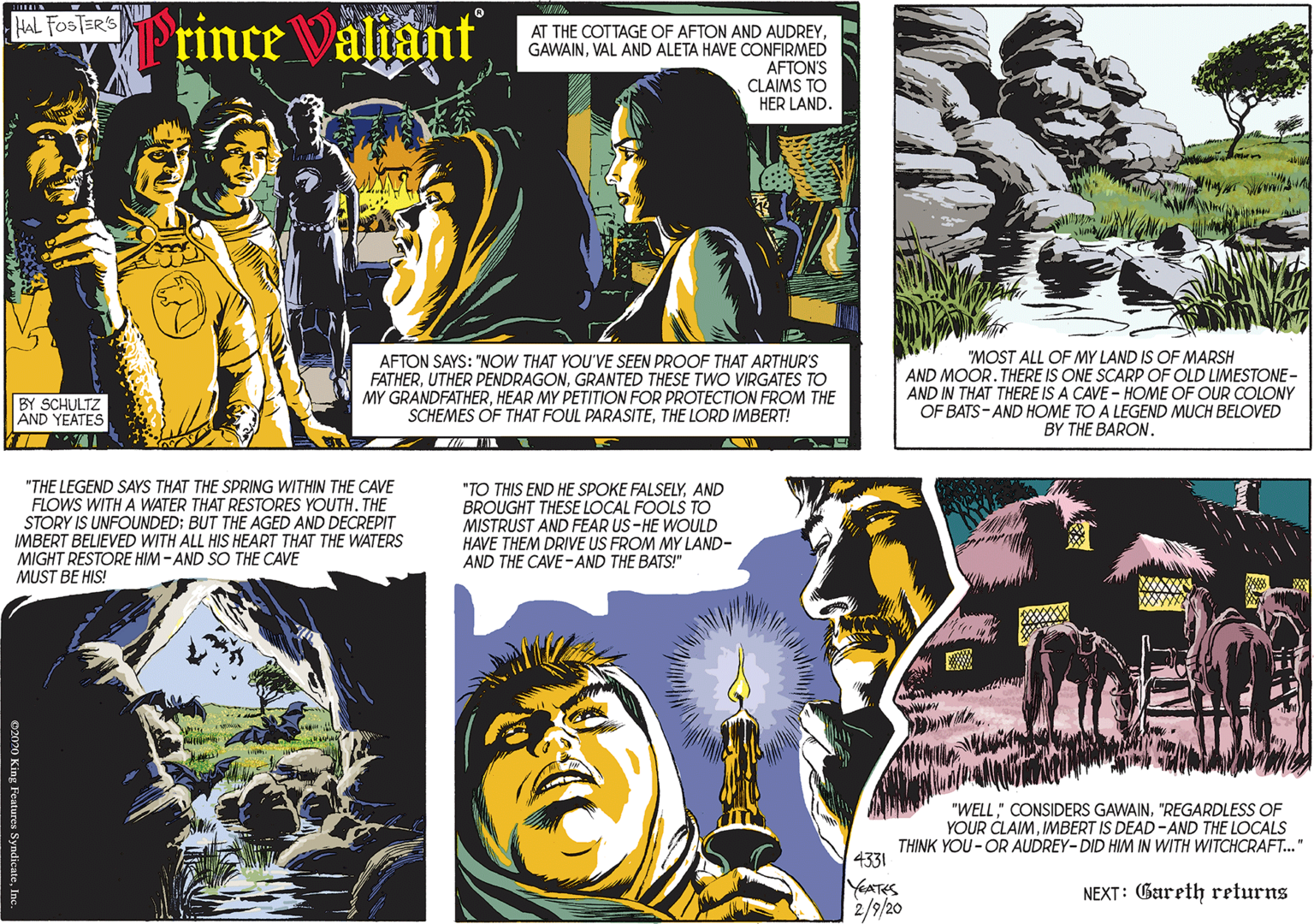 Prince Valiant Comic Strip 2020-02-09 | Comics Kingdom