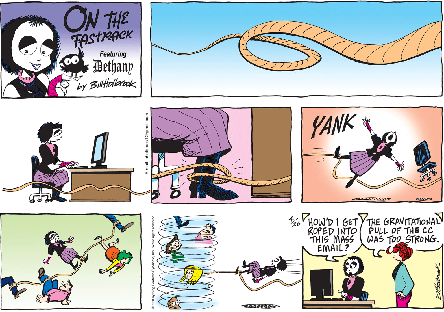 On The Fastrack Comic Strip 2020-04-26 | Comics Kingdom