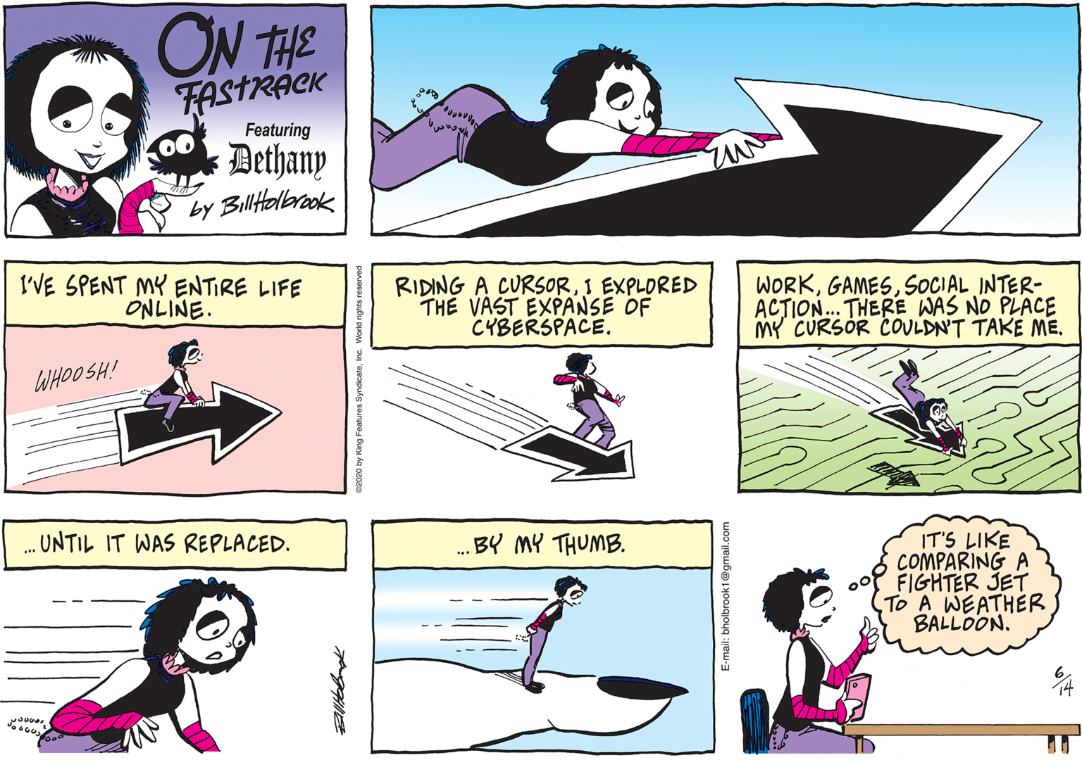 On The Fastrack Comic Strip 2020-06-14 | Comics Kingdom
