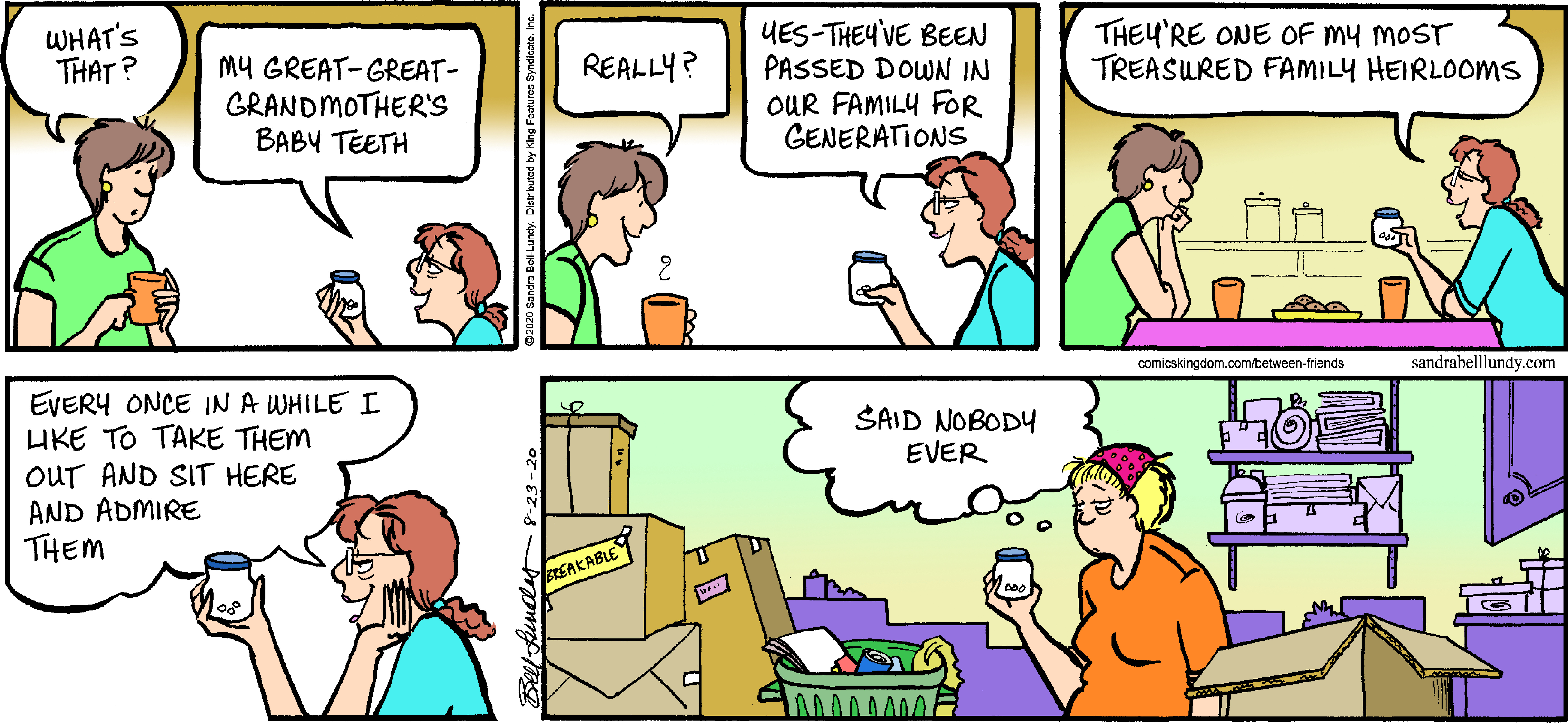 Between Friends Comic Strip 2020-08-23 | Comics Kingdom