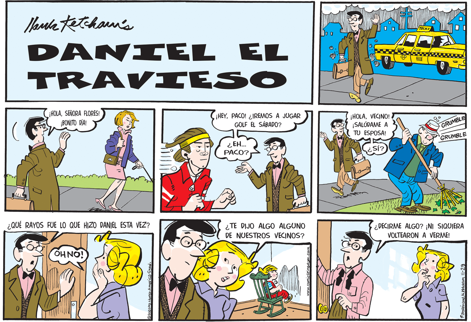 Dennis The Menace Comic Strip 20201129 Comics Kingdom