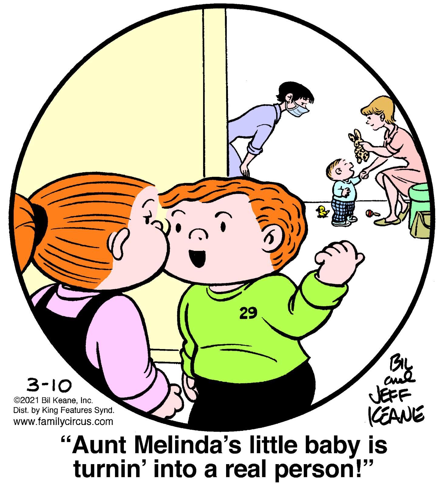The Family Circus Comic Strip 2021-03-10 | Comics Kingdom