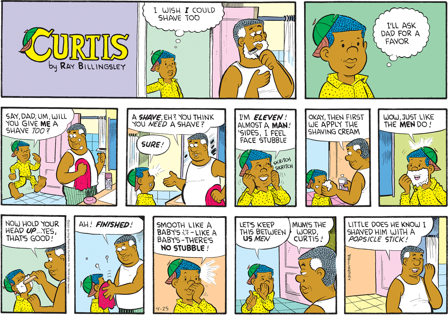Curtis Comic Strip 2021-04-25 | Comics Kingdom