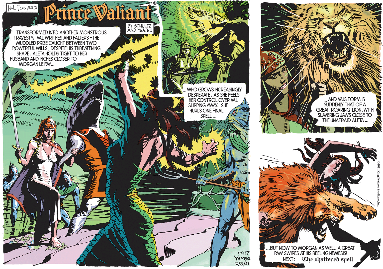 Prince Valiant Comic Strip 2021-10-03 | Comics Kingdom