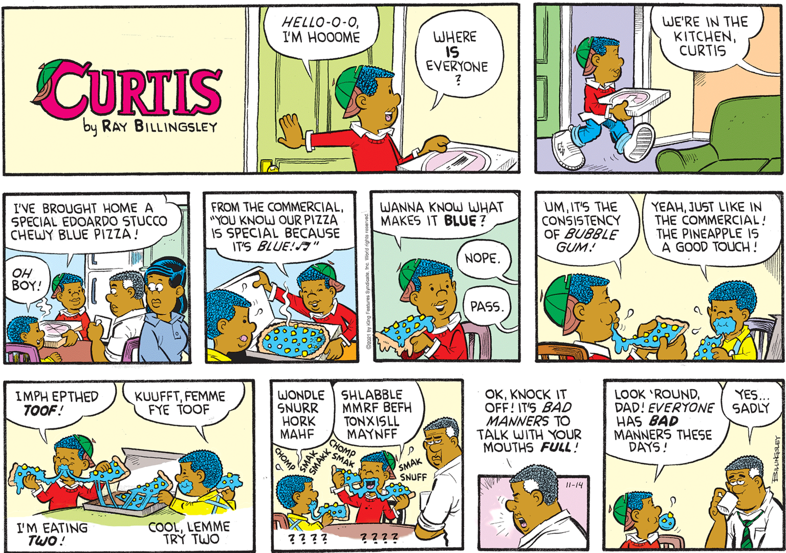 Curtis Comic Strip 2021-11-14 | Comics Kingdom