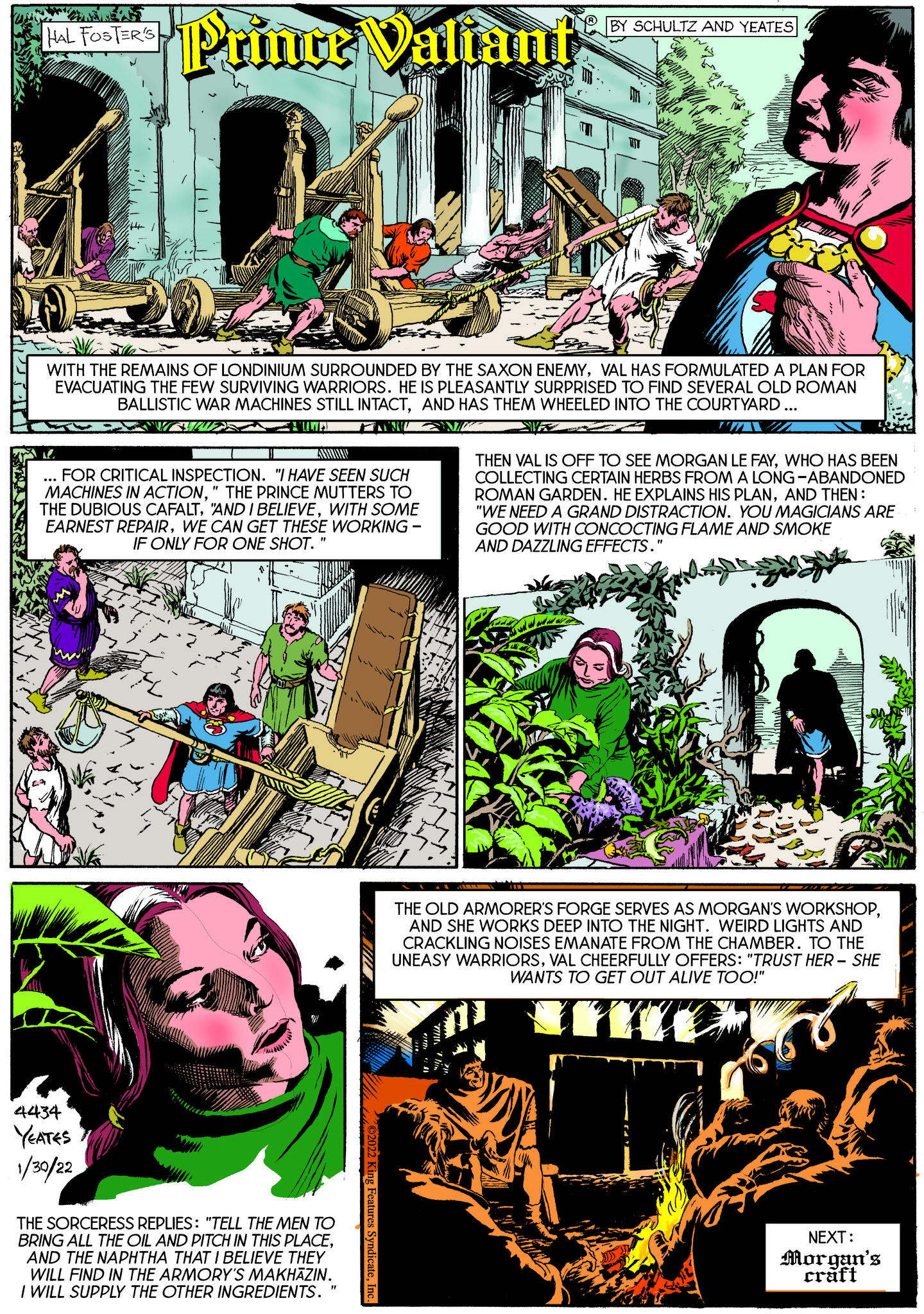 Prince Valiant Comic Strip 2022-01-30 | Comics Kingdom