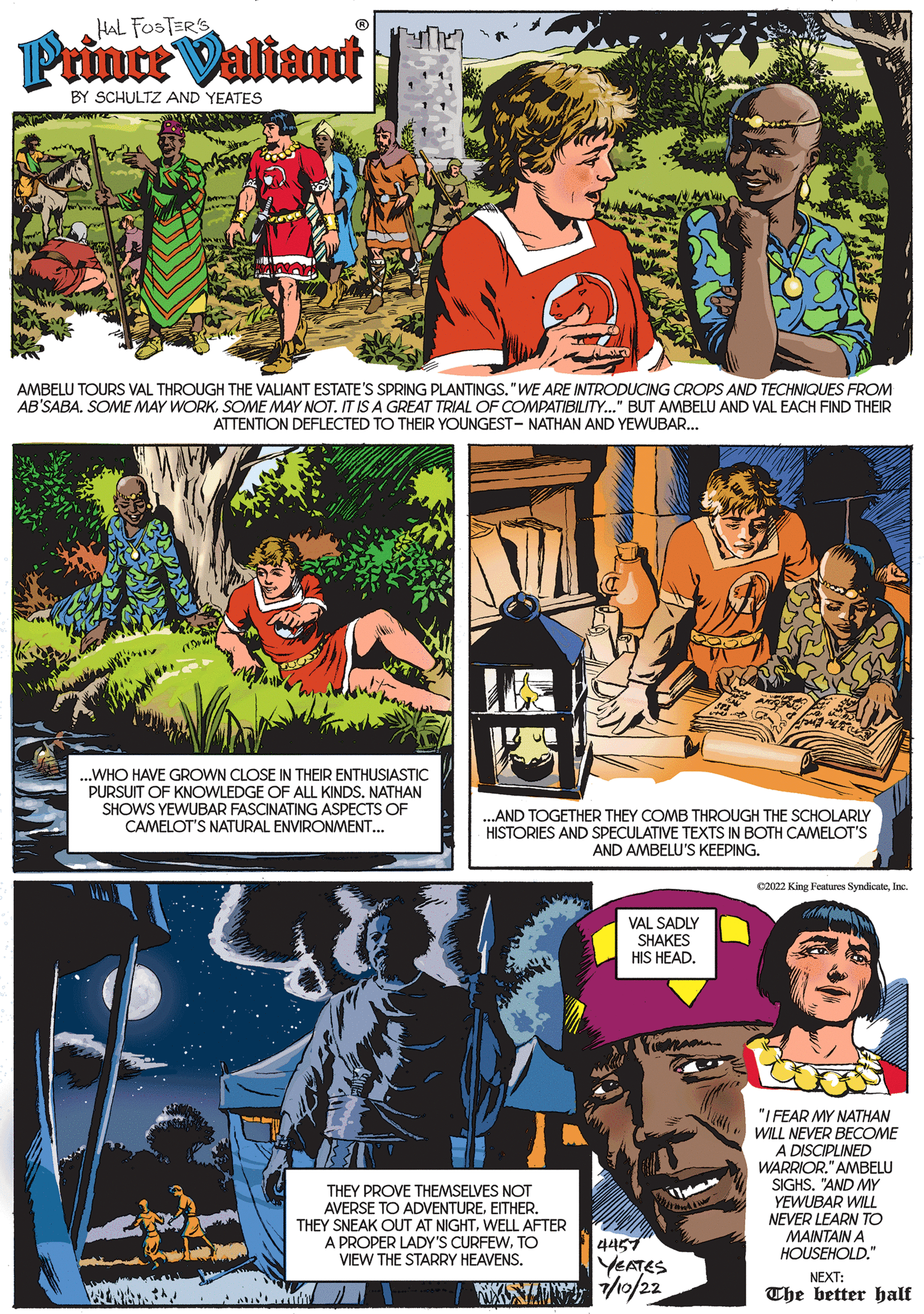 Prince Valiant Comic Strip 2022-07-10 | Comics Kingdom