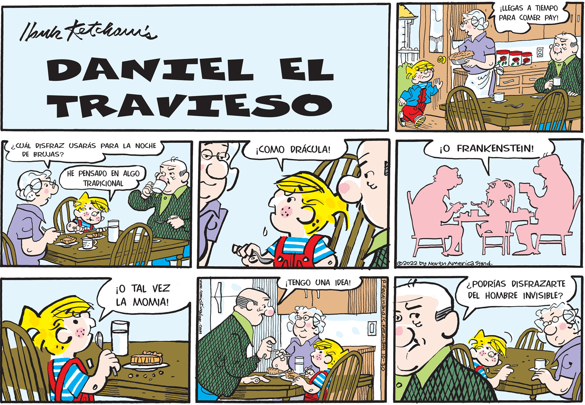 Dennis The Menace Comic Strip 20221030 Comics Kingdom
