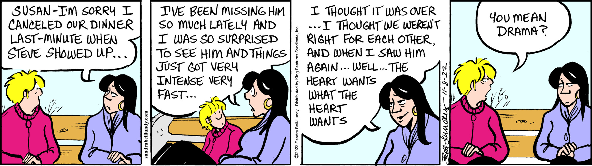 Between Friends Comic Strip 2022-11-08 | Comics Kingdom
