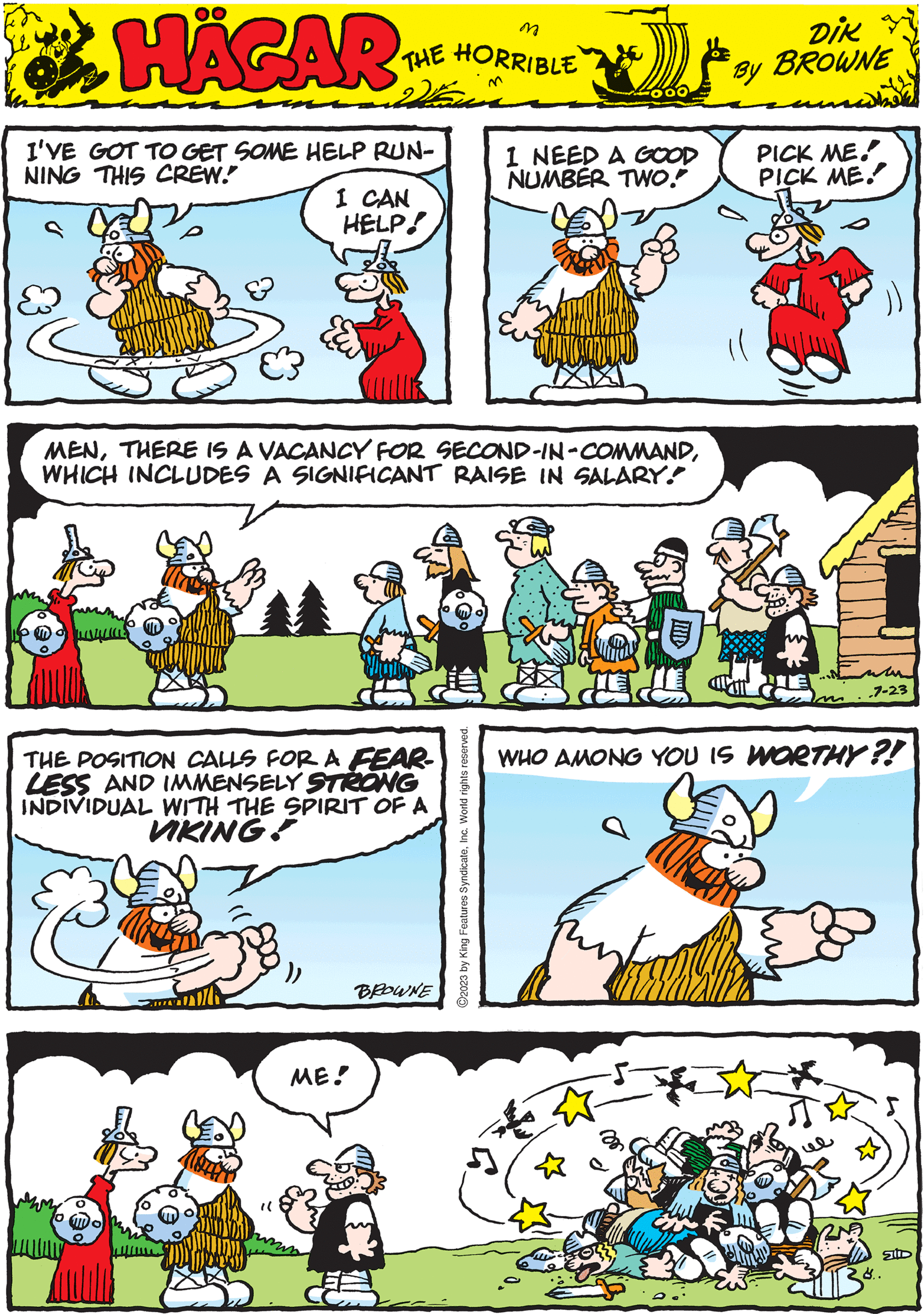 Hagar The Horrible Comic Strip 2023 07 23 Comics Kingdom Hagar The Horrible Comic Strip 2023 07 23 Comics Kingdom
