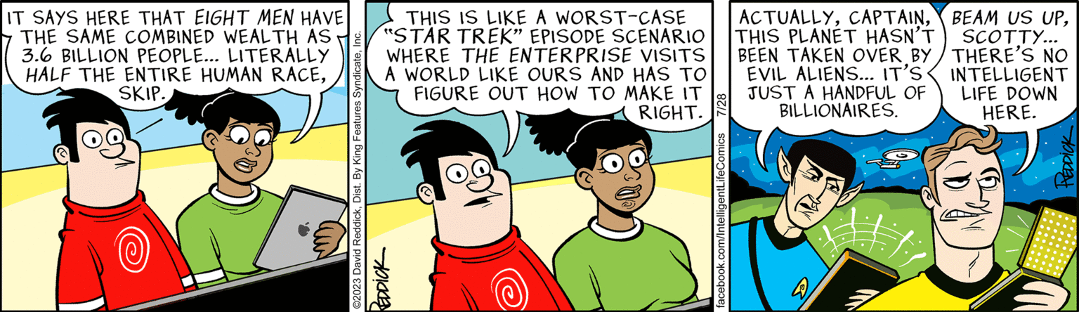 Intelligent Life Comic Strip 2023-07-28 | Comics Kingdom
