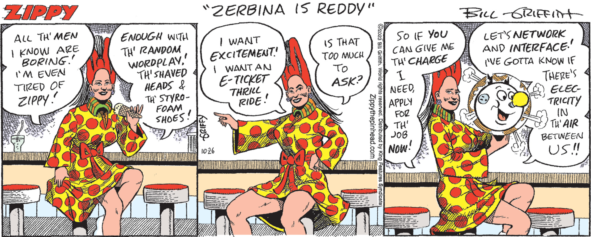 Zippy The Pinhead Comic Strip 20231026 Comics Kingdom