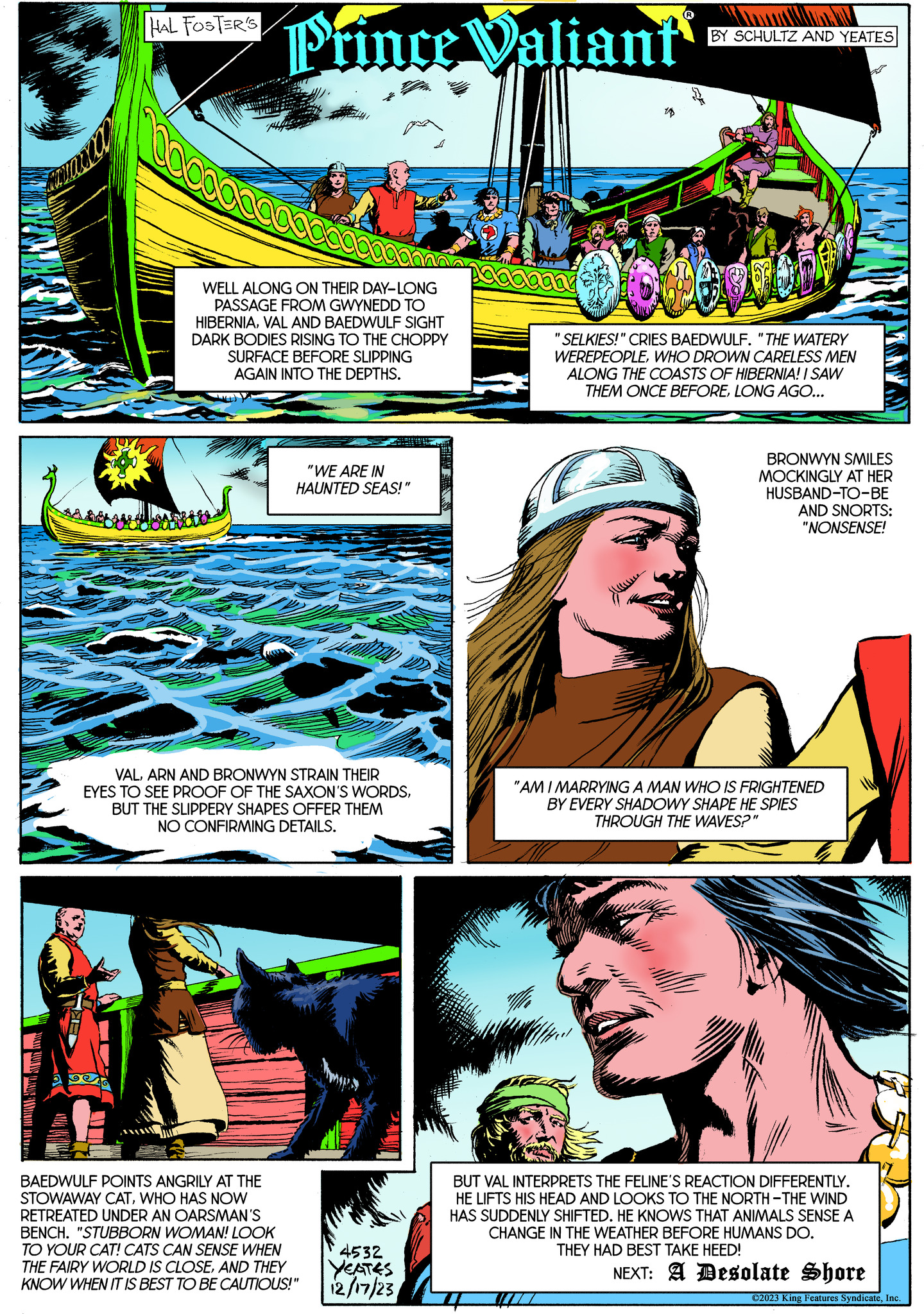 Prince Valiant Comic Strip 2023-12-17 | Comics Kingdom
