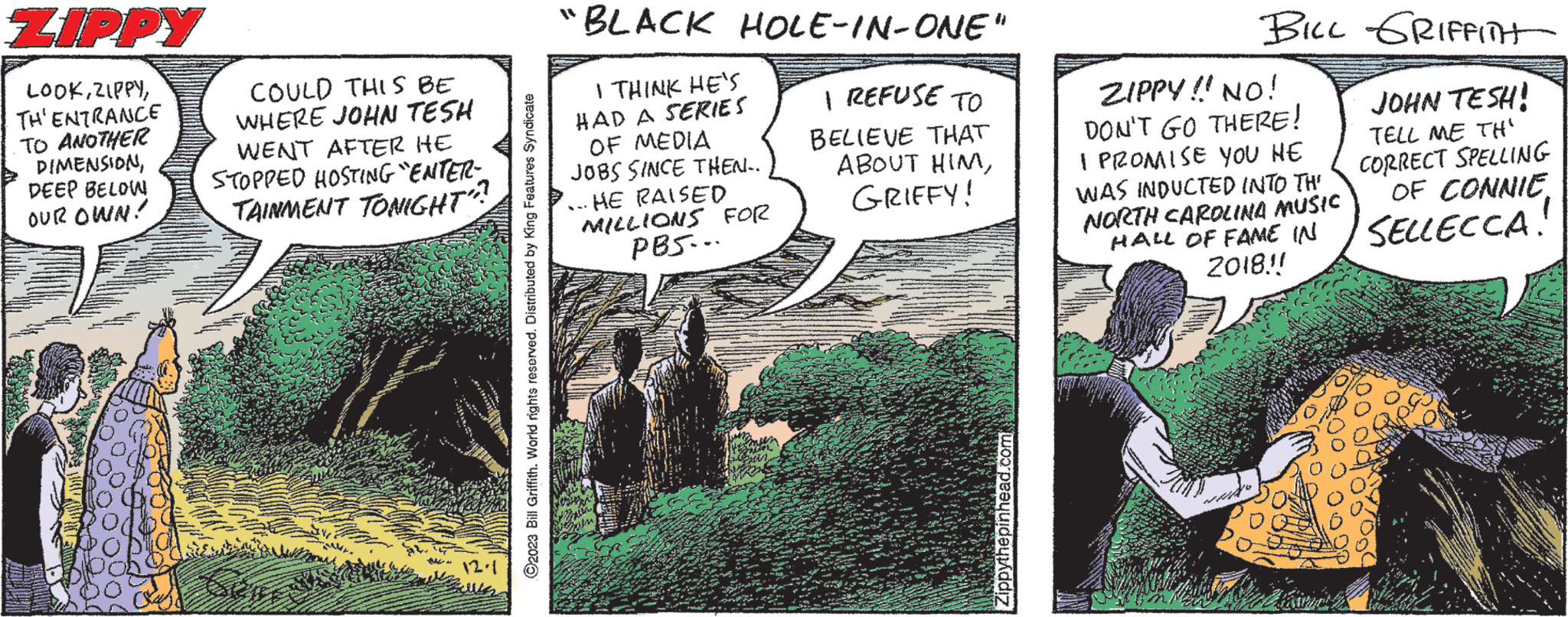 Zippy Insect Zippy The Pinhead Comic Strip 2023-12-01 | Comics Kingdom
