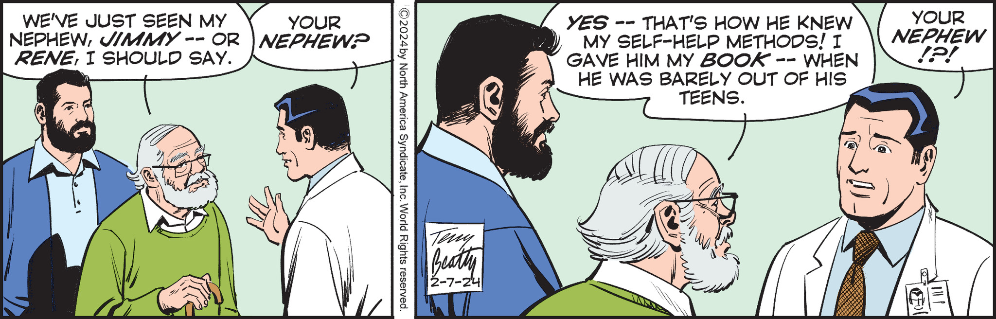 Rex Morgan M.D. Comic Strip 2024-02-07 | Comics Kingdom