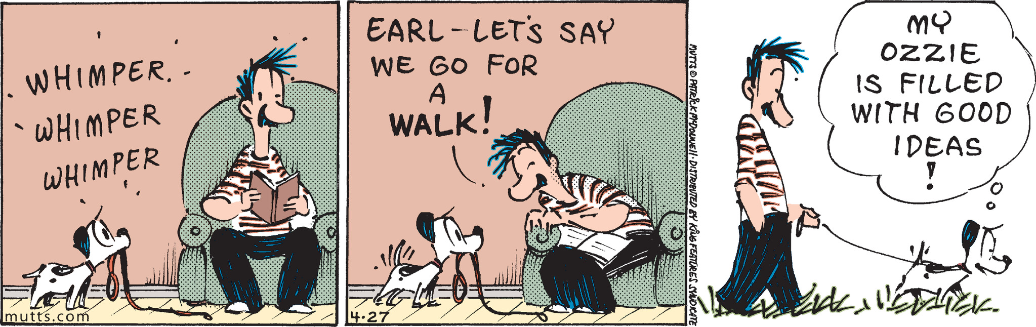 Mutts Comic Strip 2024-04-27 | Comics Kingdom