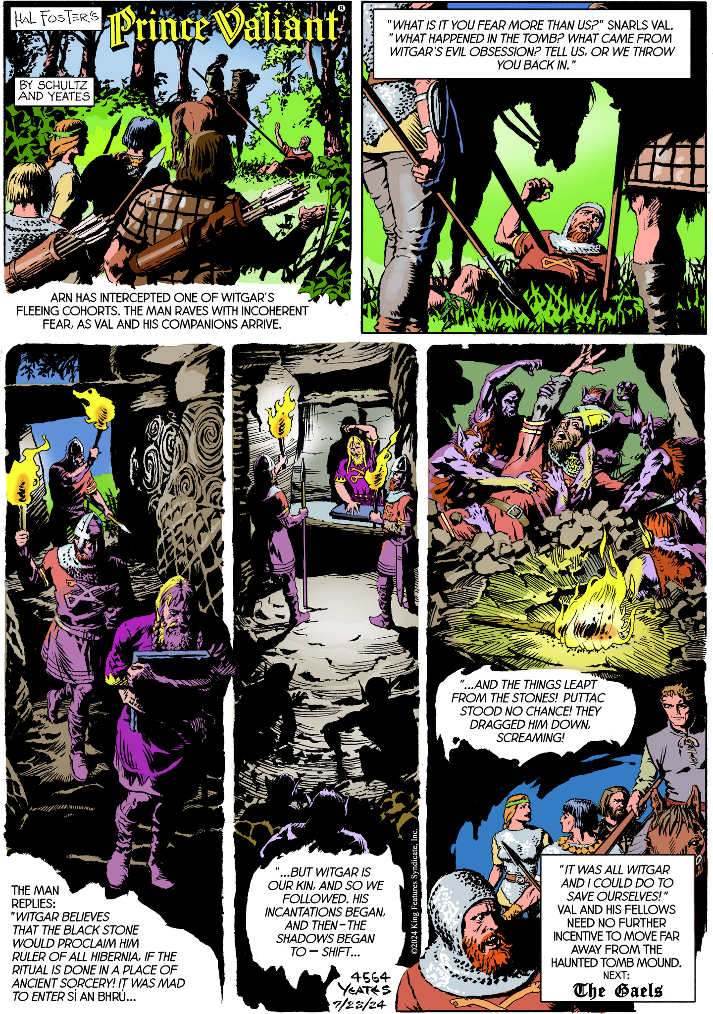 Prince Valiant Comic Strip 2024-07-28 | Comics Kingdom