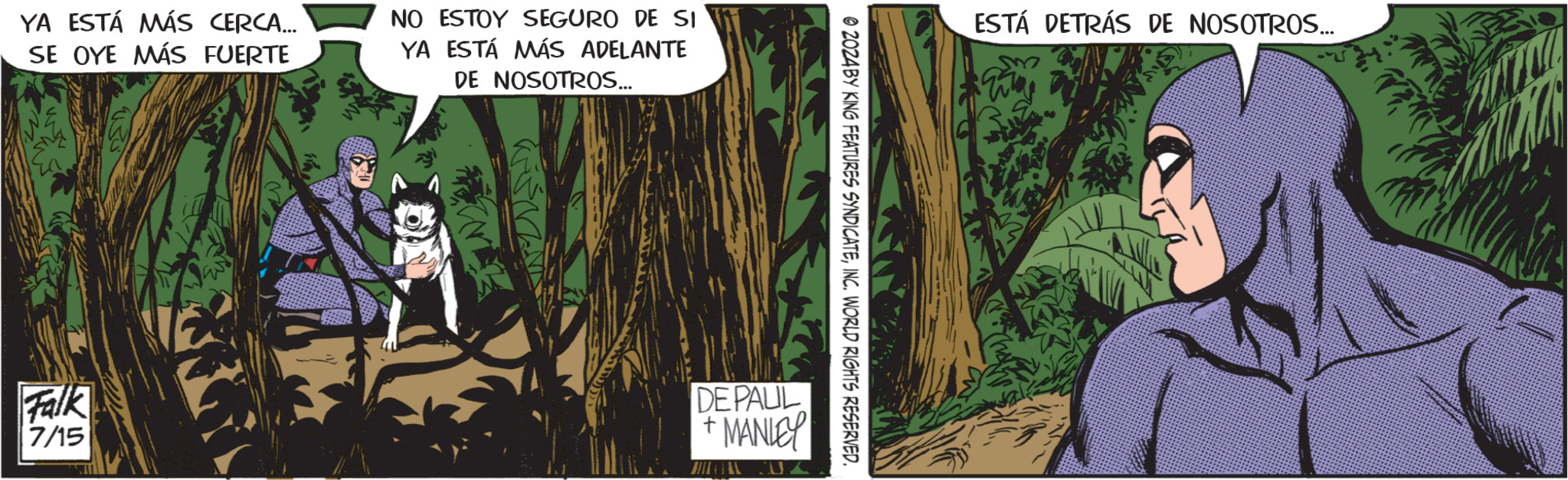 The Phantom Comic Strip 2024-08-05 | Comics Kingdom