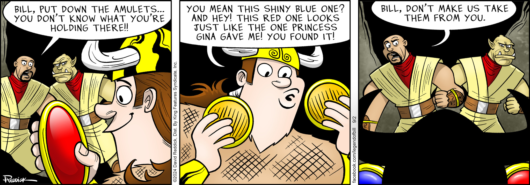 Legend of Bill Comic Strip 2024-09-02 | Comics Kingdom