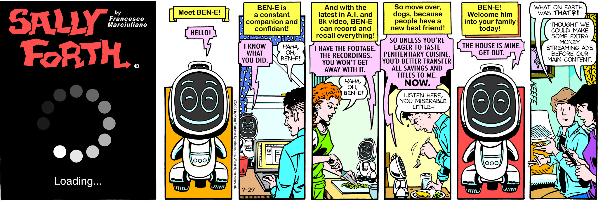 Sally Forth Comic Strip 2024-09-29 | Comics Kingdom