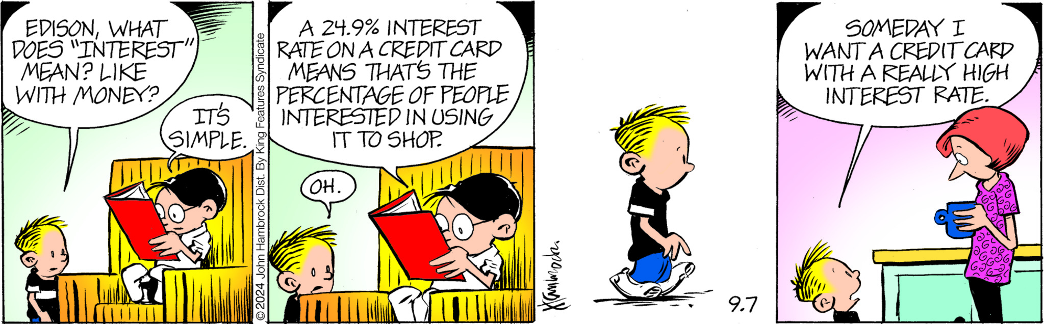 The Brilliant Mind Of Edison Lee Comic Strip 2024-09-07 | Comics Kingdom