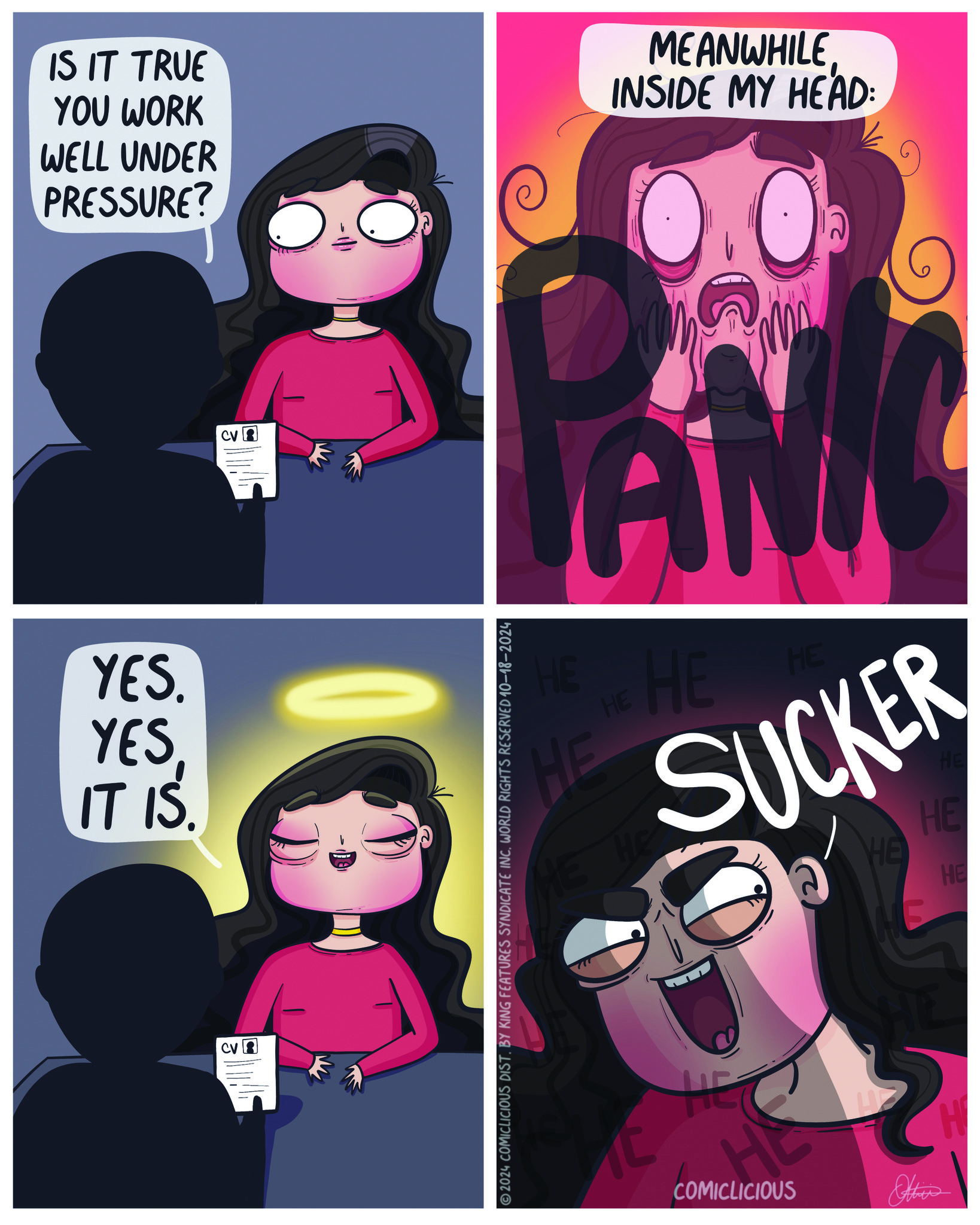 Comiclicious Comic Strip 2024-10-18 | Comics Kingdom