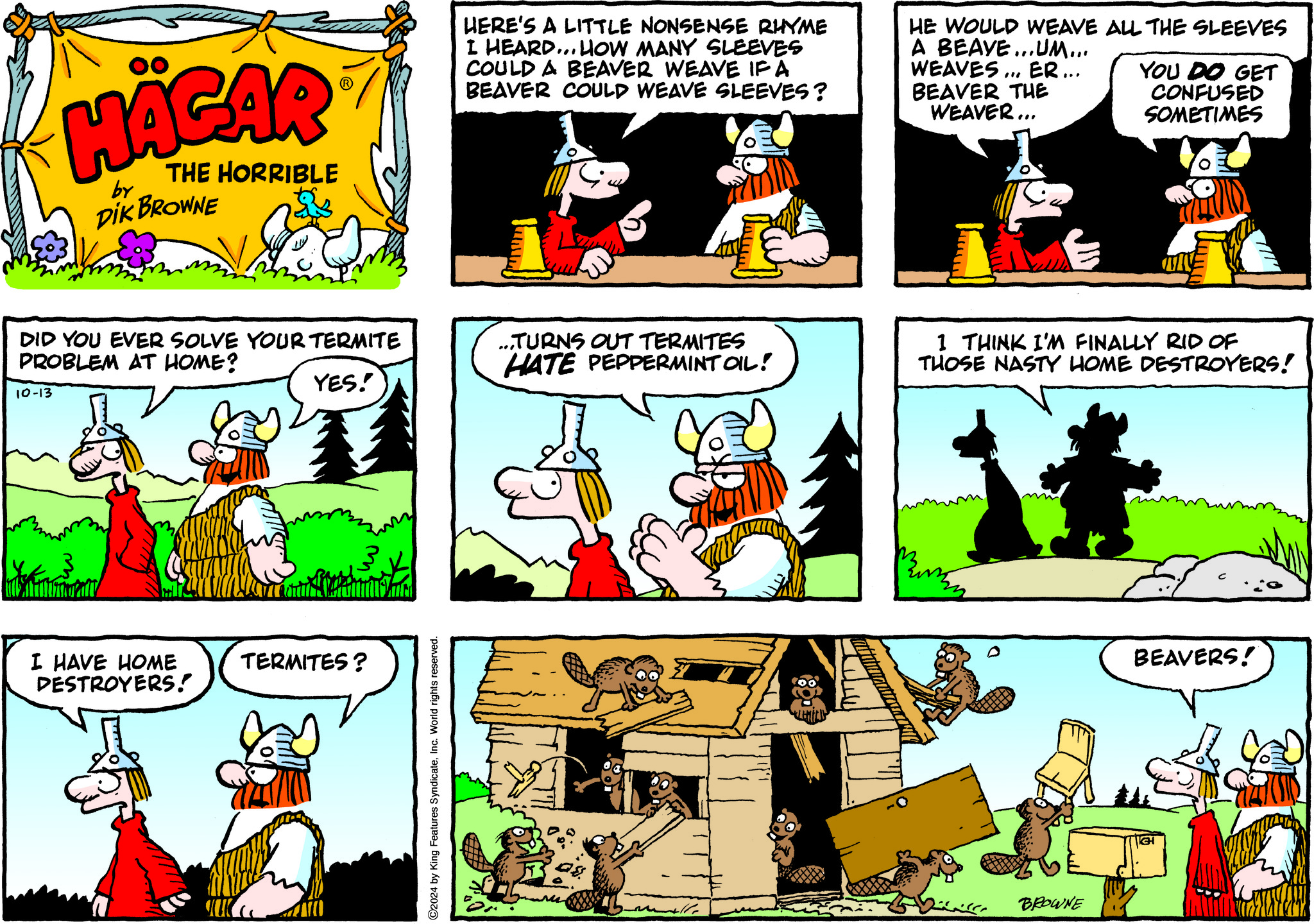 Hagar The Horrible Comic Strip 2024 10 13 Comics Kingdom Hagar The Horrible Comic Strip 2024 10 13 Comics Kingdom