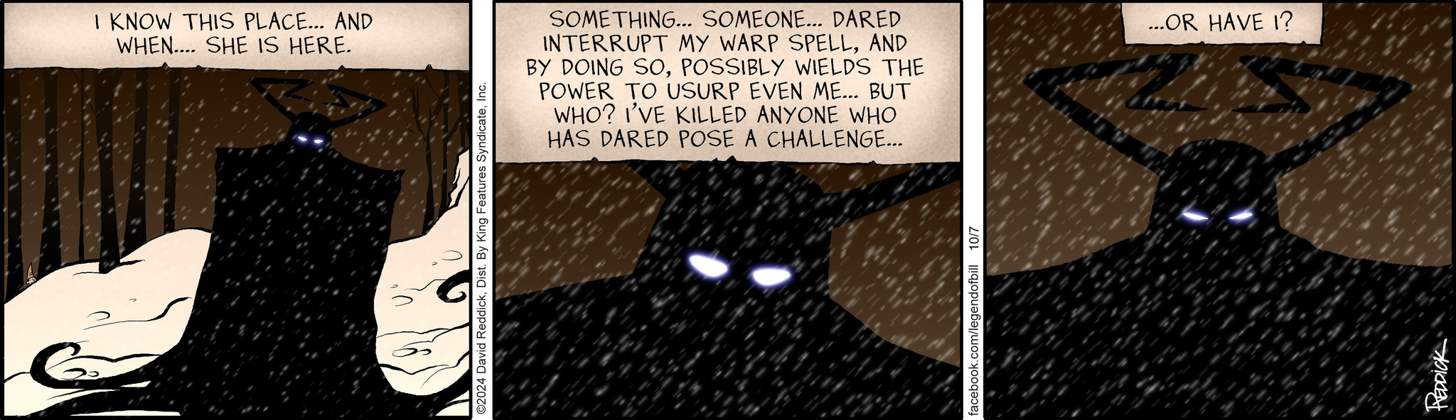 Legend of Bill Comic Strip 2024-10-07 | Comics Kingdom